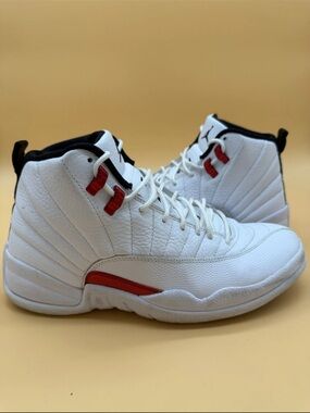 Nike Air Jordan 12 Retro “Reverse Cherry” CT8013-106 Men’s Size 9.5 – White/Red